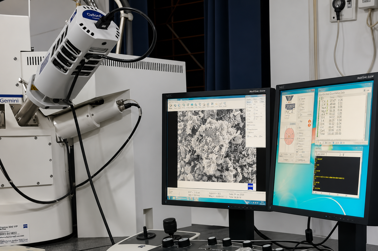 Laboratory research facility — hard carbon material processing